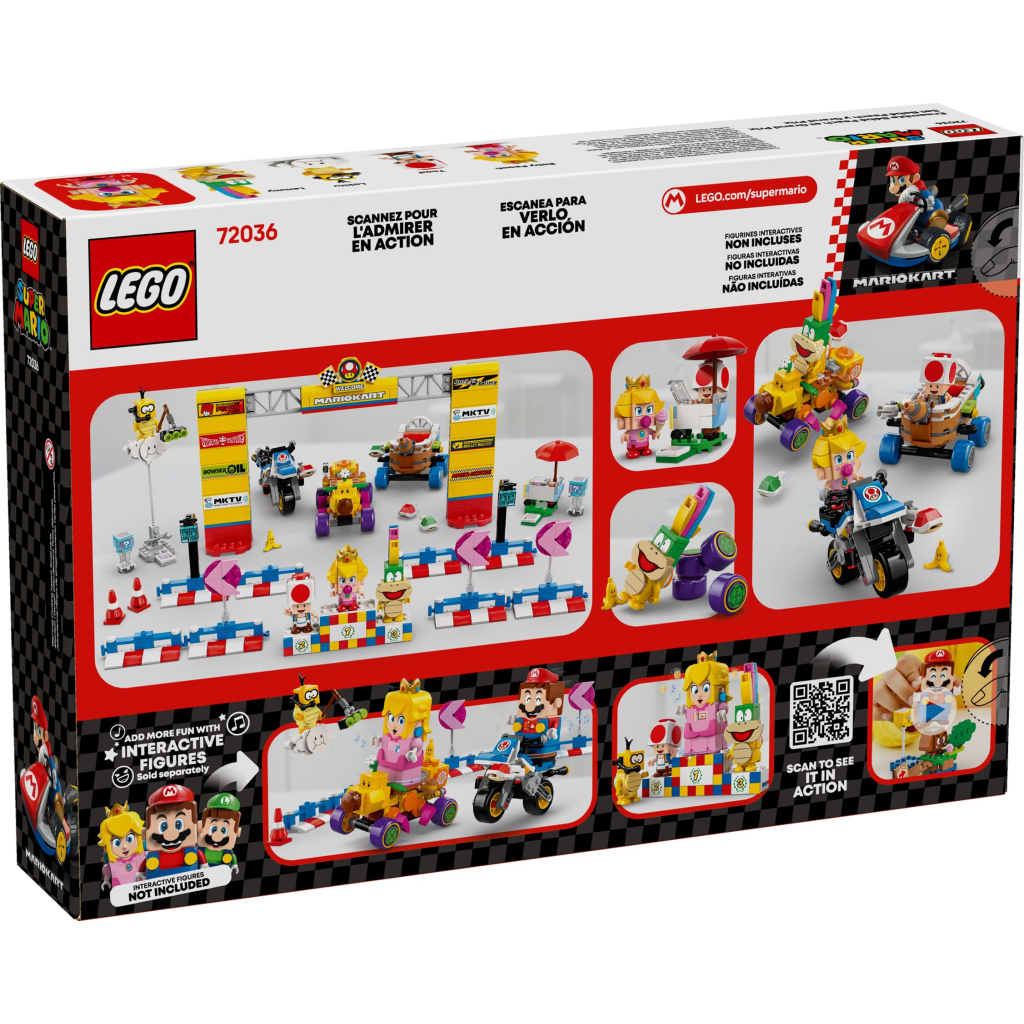 Конструктор LEGO Super Mario Mario Kart – Baby Peach & Grand Prix. Набір (72036) - зображення 9