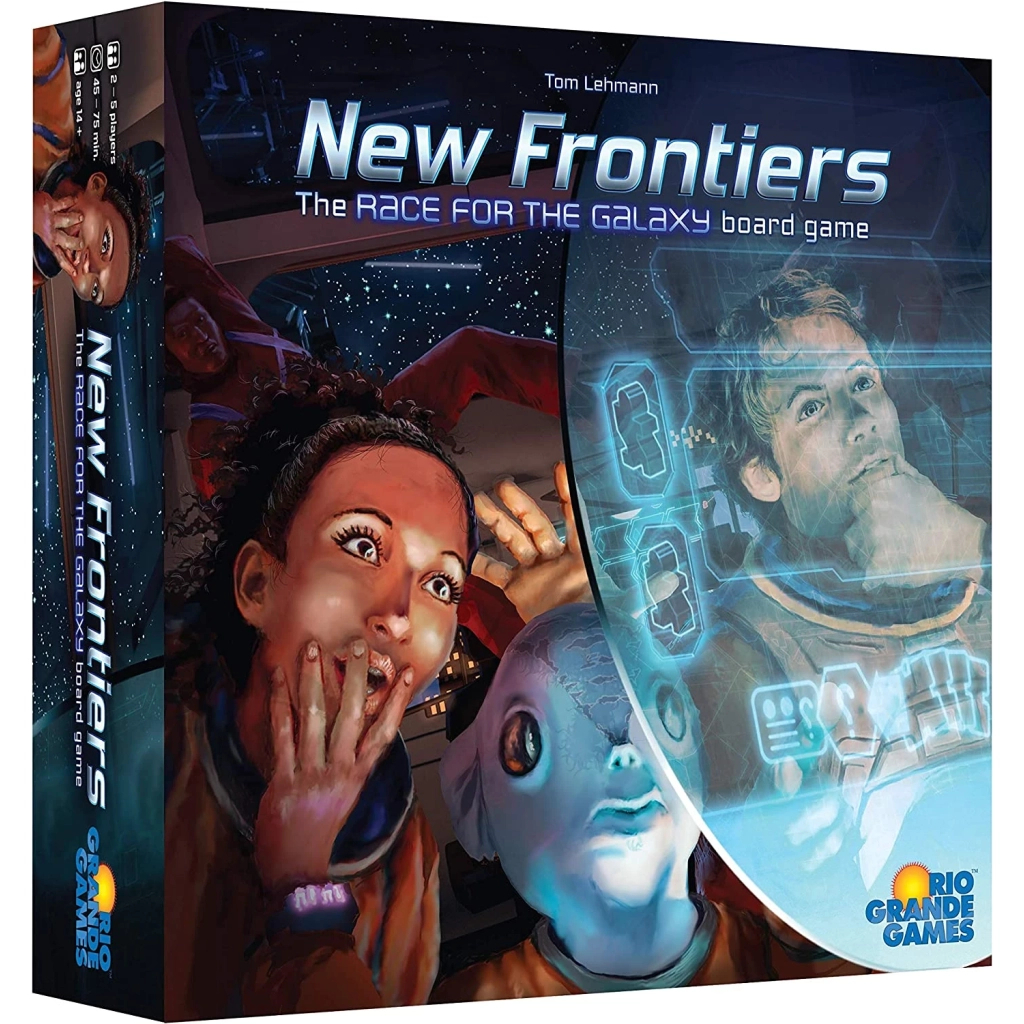 Настільна гра Rio Grande Games Race for the Galaxy: New Frontiers (Боротьба за галактику: Нові рубежі) (6501158) - зображення 1