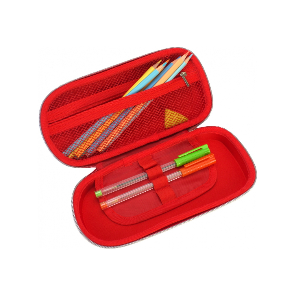Пенал Cool For School Об'ємний 3D 1 відділення Чорний (QT-5645-Black) - зображення 2