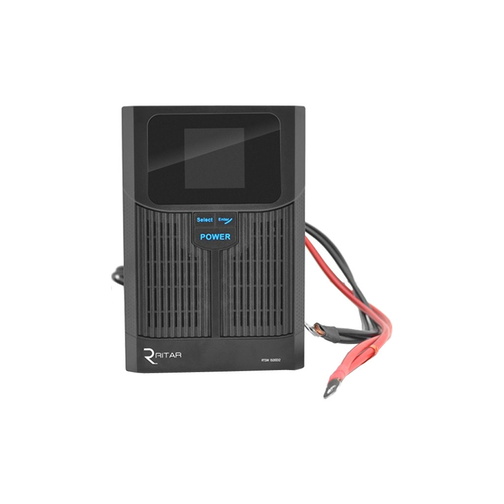 Пристрій безперебійного живлення Ritar RTSW-1500 LCD (1000Вт) ,24V (RTSW-1500 LCD 24) - зображення 1