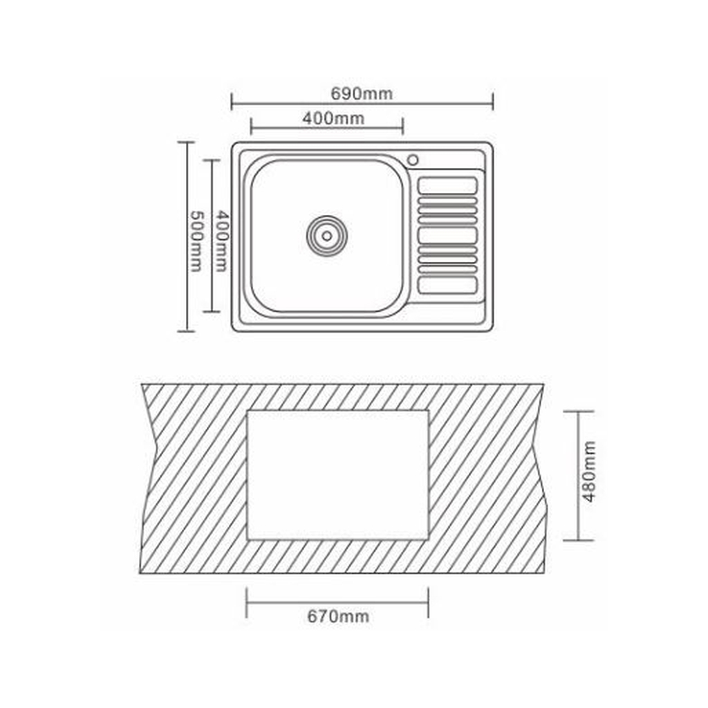 Мийка кухонна Interline SPRING sateen - изображение 6