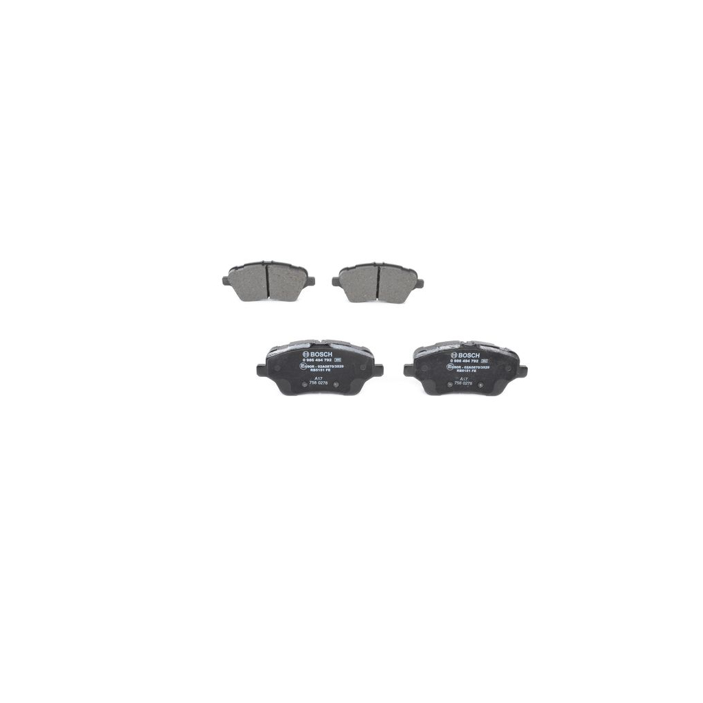 Гальмівні колодки Bosch 0986494792 - зображення 5