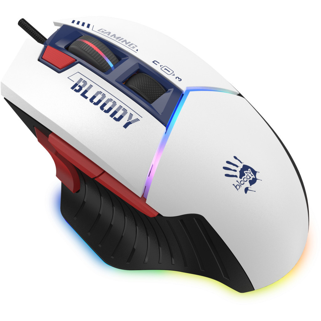 Мишка A4Tech Bloody W95 Max RGB Activated USB Sports Navy (4711421985659) - зображення 3