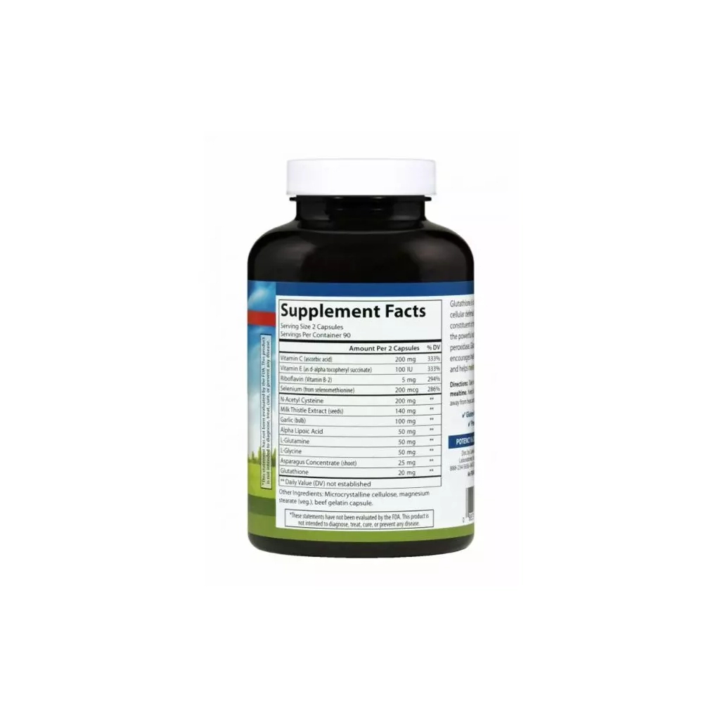 Амінокислота Carlson Підсилювач Глутатіону, Glutathione Booster, 180 капсул (CAR-04852) - зображення 2