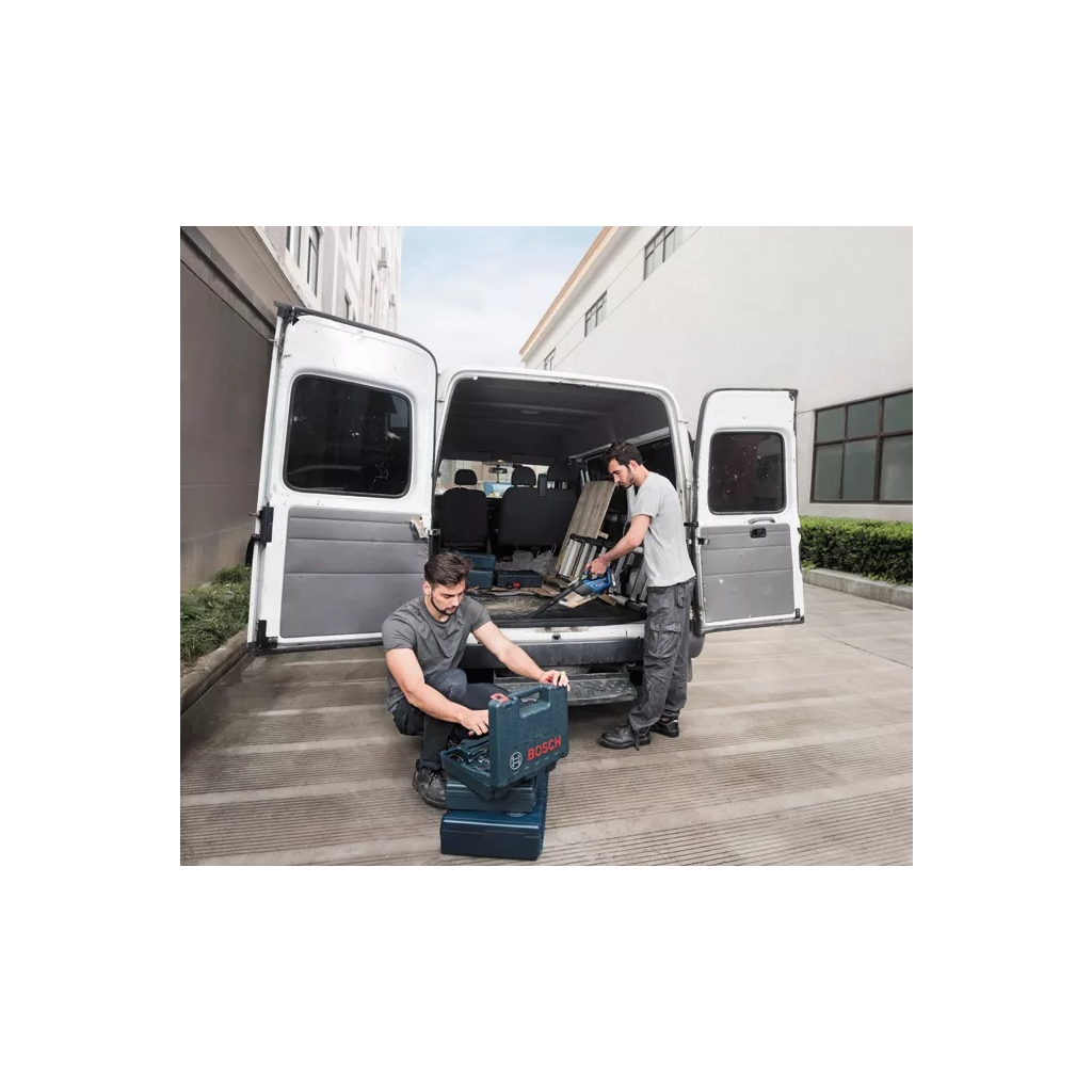 Набір електроіструментів Bosch 18V GSR 18V-50, GAS 18V-1, 2x5Ah, кейс (0.615.990.M44) - изображение 5