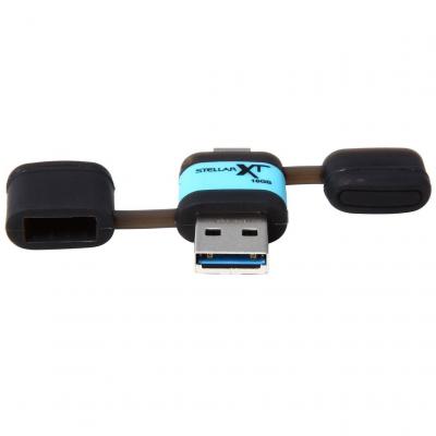 USB флеш накопичувач Patriot 16GB Stellar Boost XT USB 3.1/OTG (PEF16GSTRXTOTG) - зображення 4