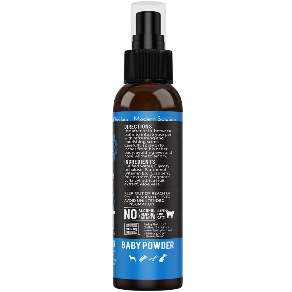 Парфуми для тварин RELIQ Botanical Mist з ароматом дитячої присипки 120 мл (0602003755927) - зображення 3