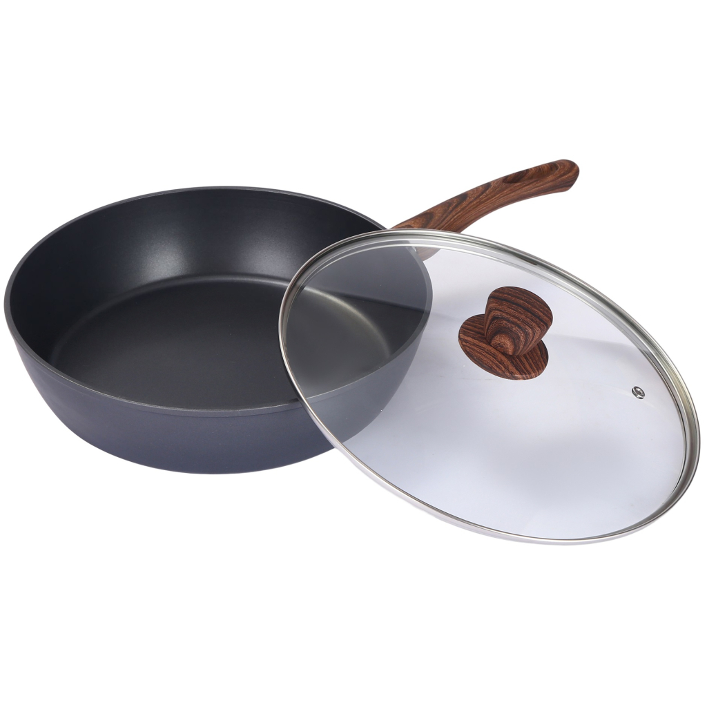 Сковорода Bravo Chef Глибока з кришкою 24 см (BC-1101-24/L) - зображення 2