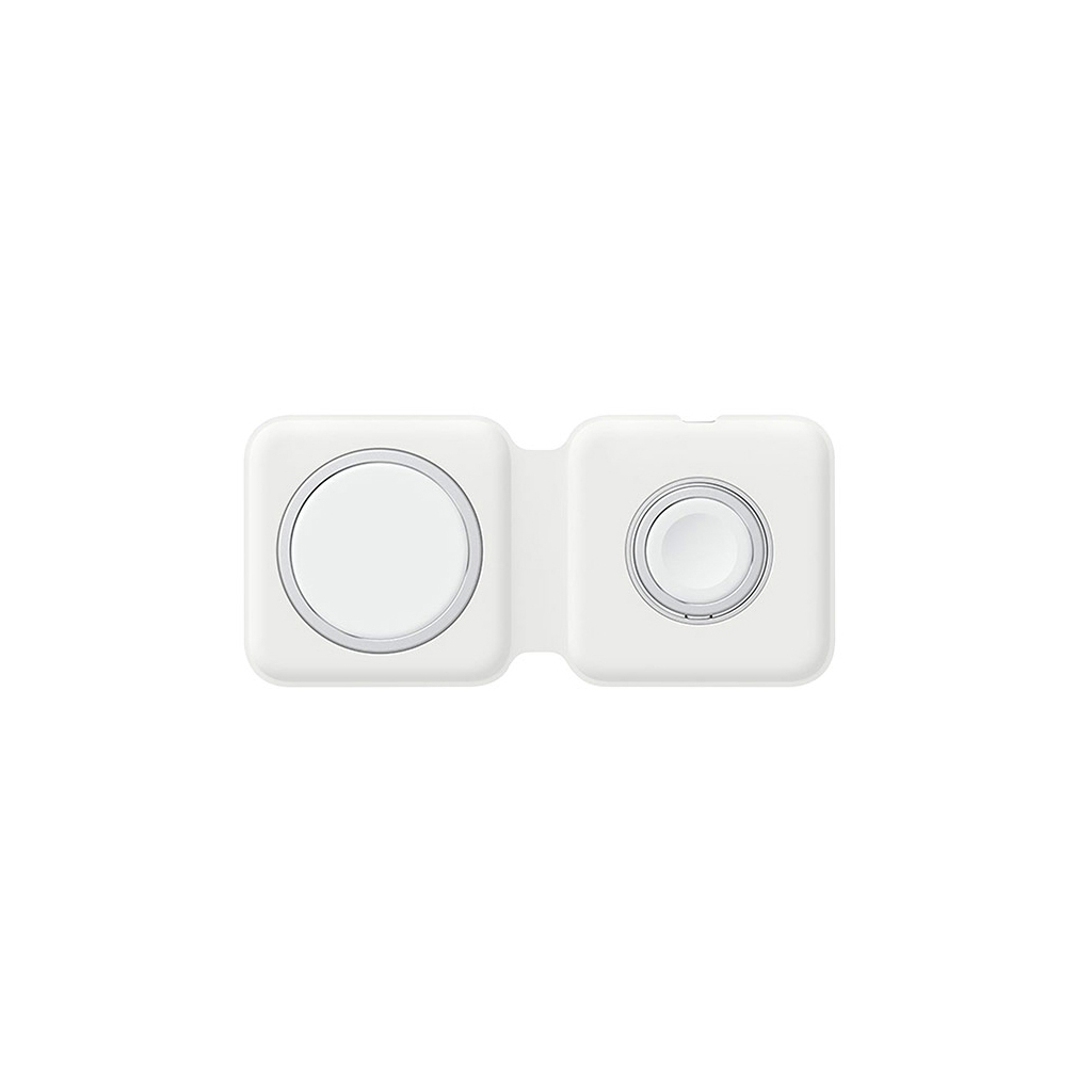 Зарядний пристрій ColorWay MagSafe Duo Charger 15W for iPhone (White) (CW-CHW32Q-WT) - зображення 1