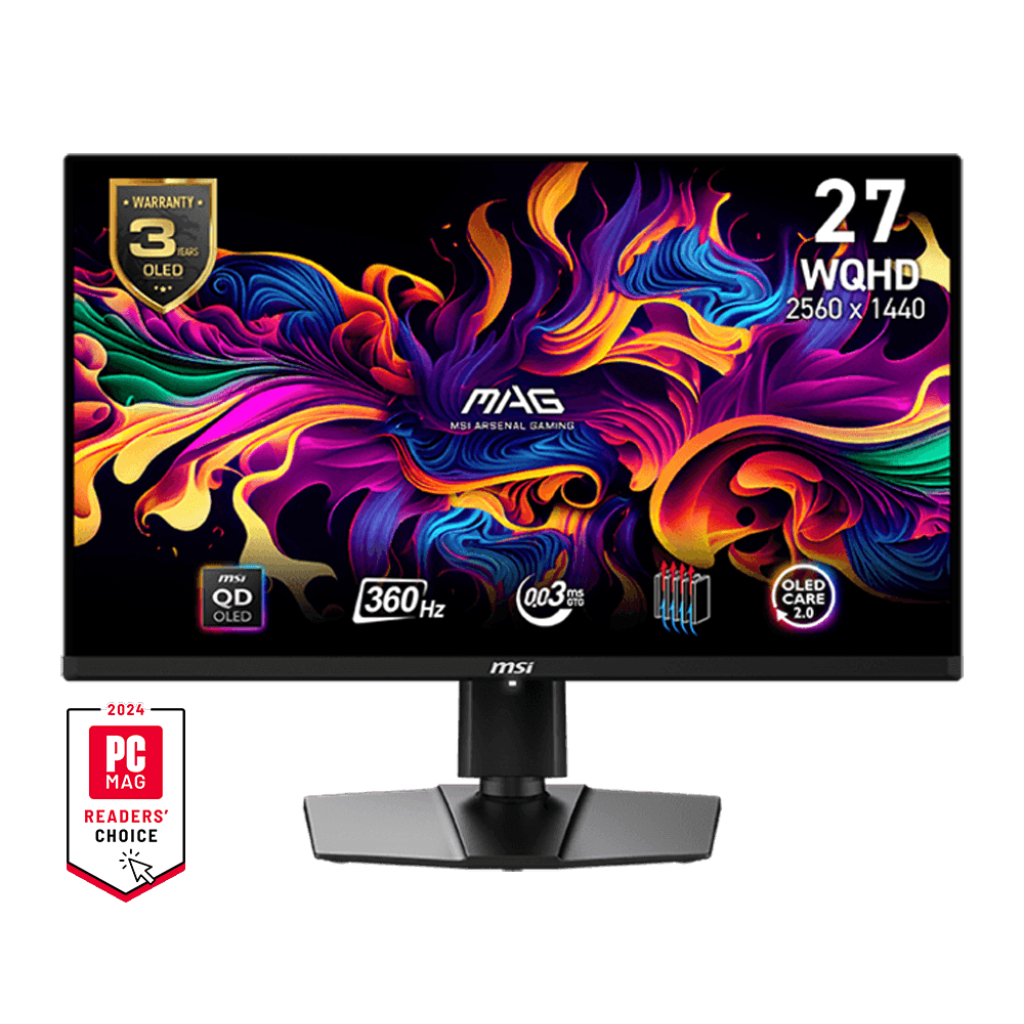Монітор MSI MAG 271QPX QD-OLED - зображення 1