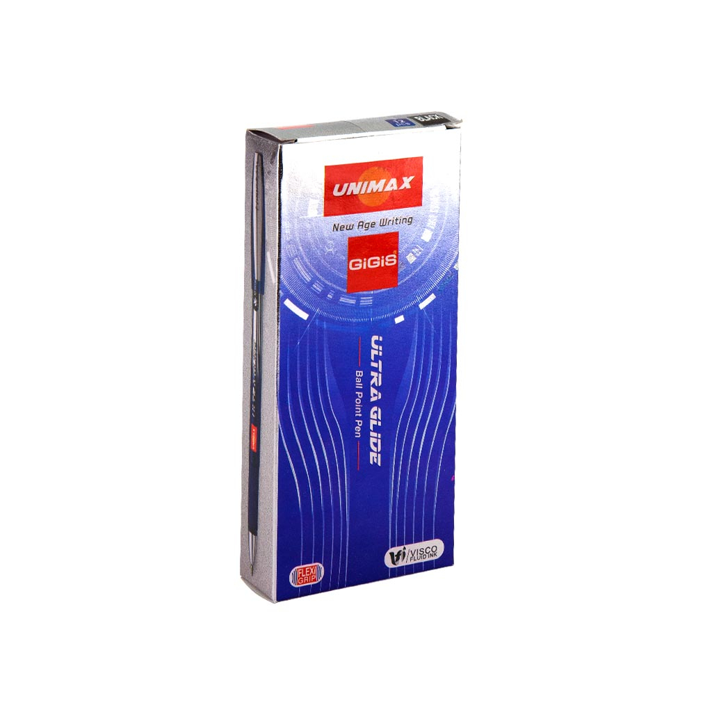Ручка кулькова Unimax Ultraglide, чорна (UX-114-01) - зображення 3