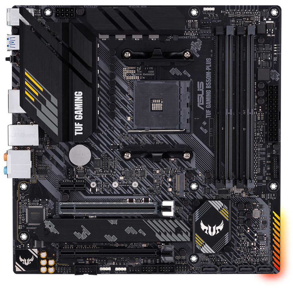 Материнська плата ASUS TUF GAMING B550M-PLUS - зображення 1