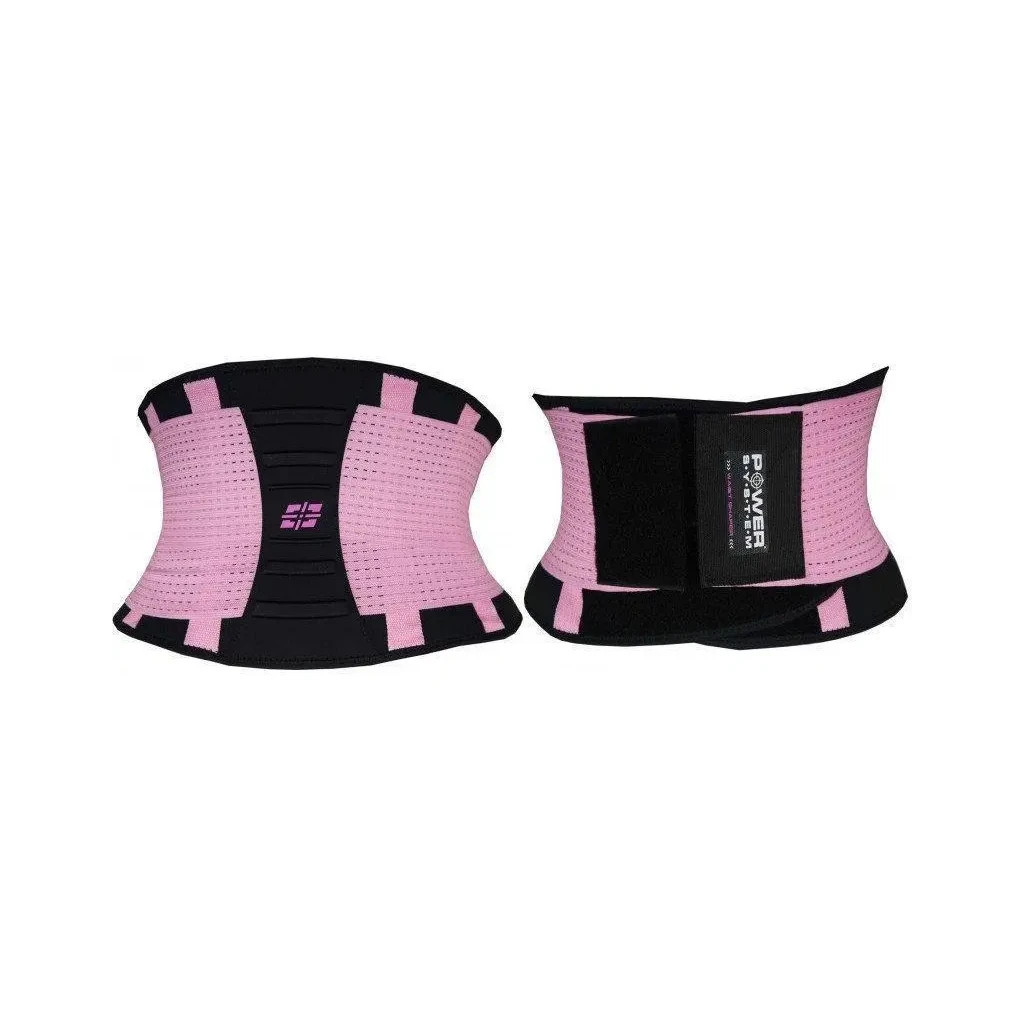 Атлетичний пояс Power System Waist Shaper PS-6031 Pink L/XL (PS_6031_L/XL_Pink) - изображение 2