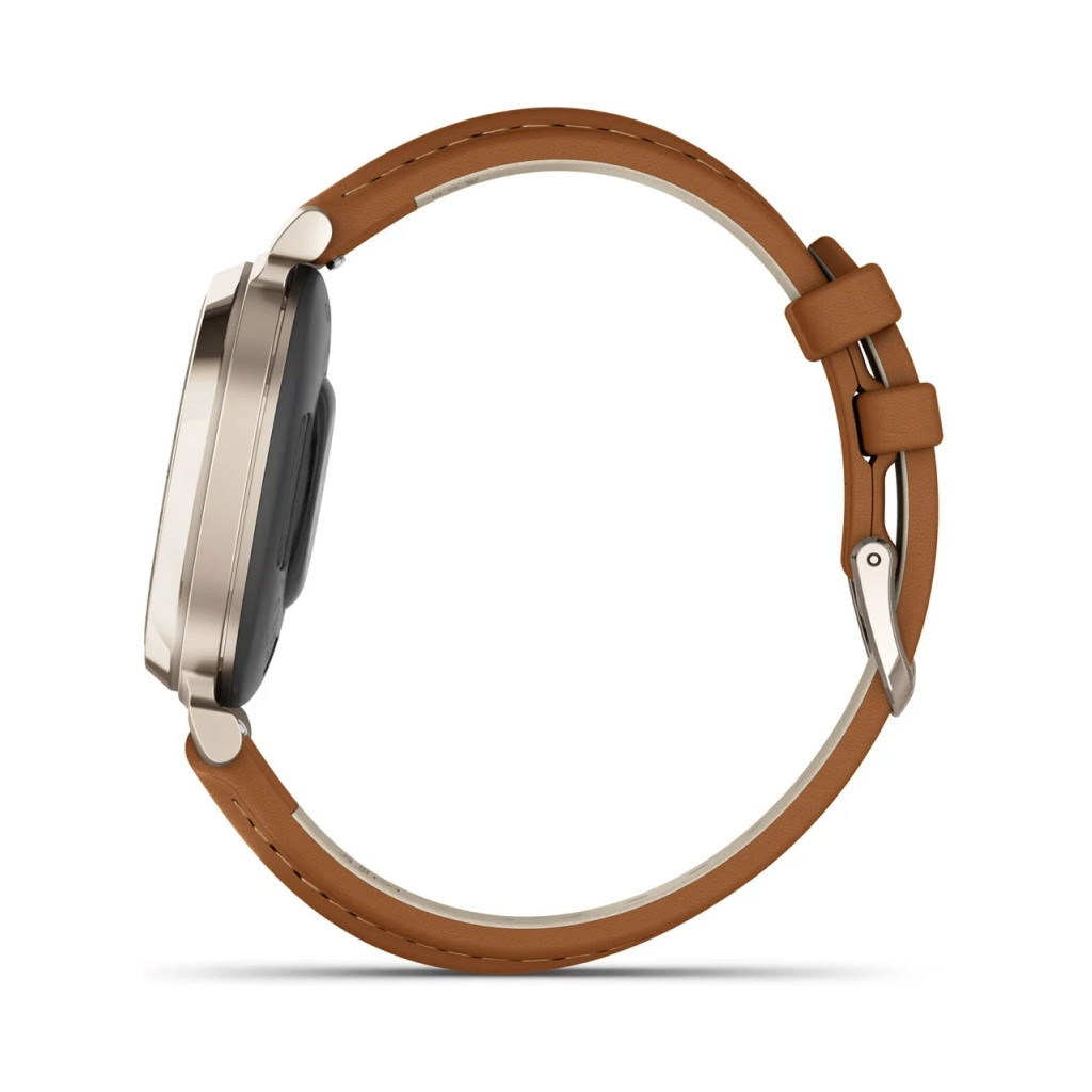 Смарт-годинник Garmin Lily 2 Classic, Cream Gold/Tan (010-02839-02) - зображення 5