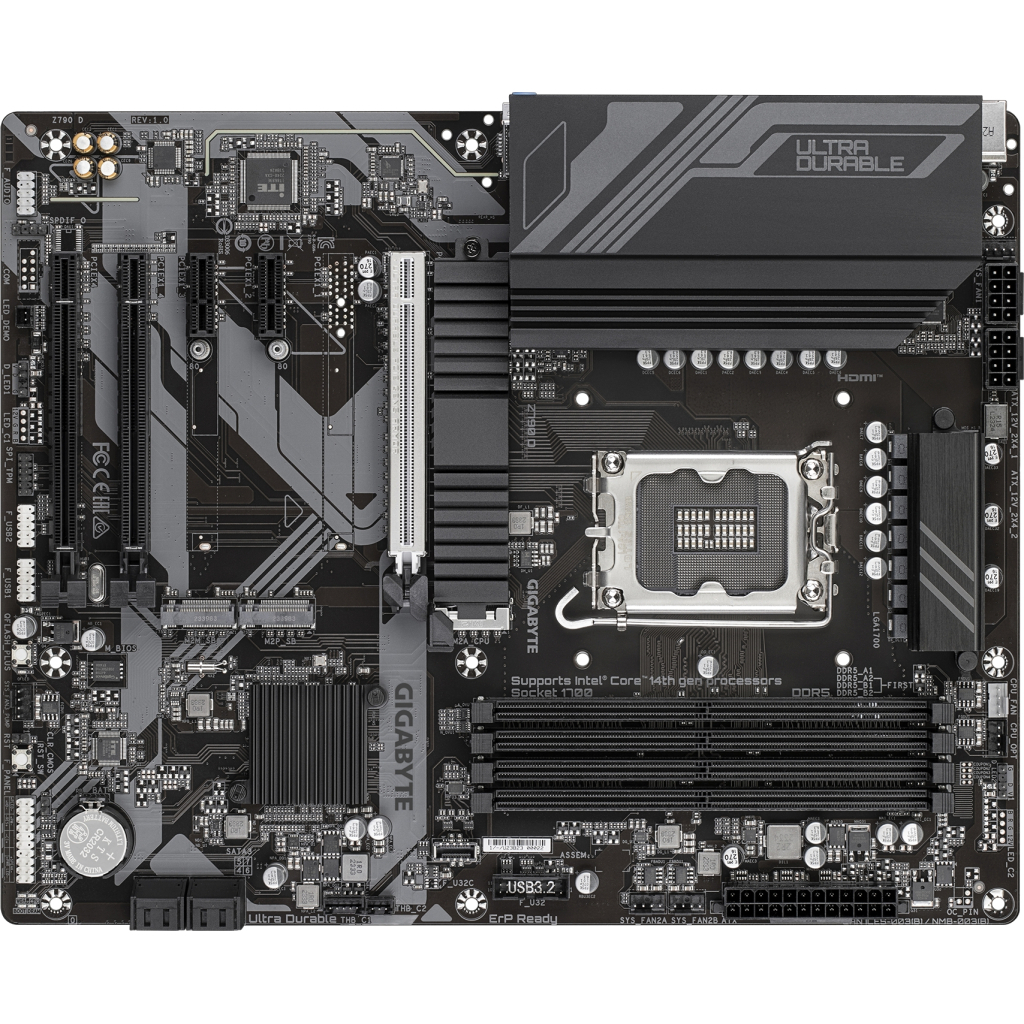 Материнська плата GIGABYTE Z790 D - зображення 3