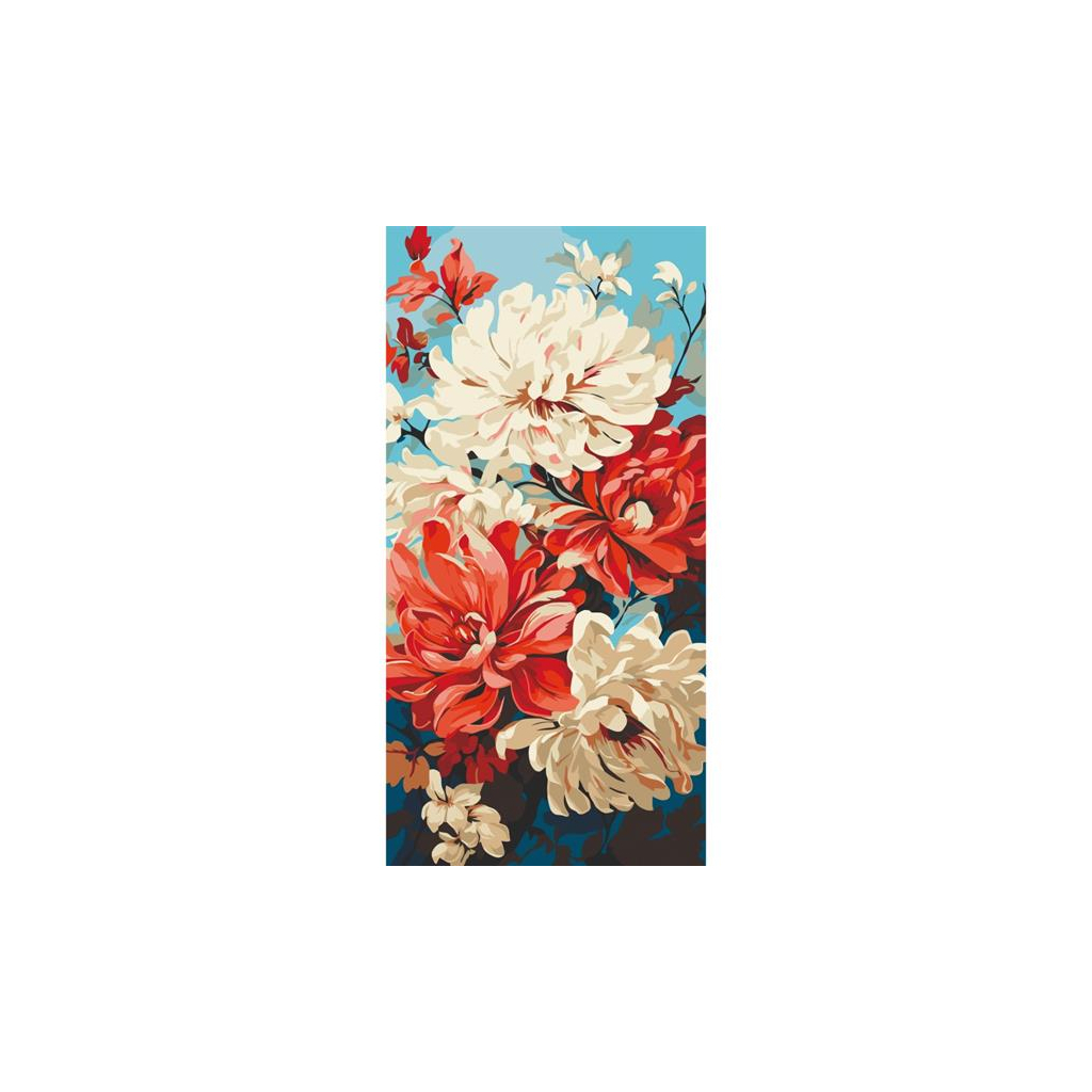 Картина по номерам ArtCraft Жоржини 40х80 см (13070-AC) - зображення 1