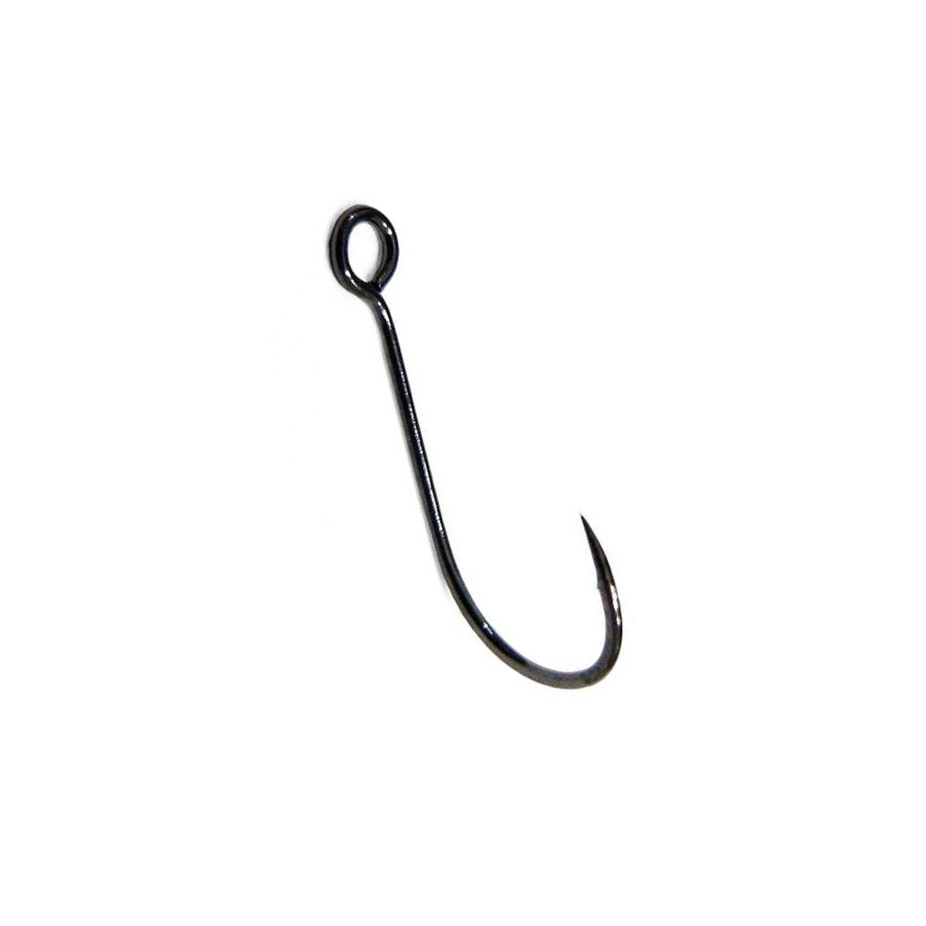 Гачок Lineaeffe KAPTURA Oshaughnessy Ringed №9 bl.niсkel 10шт. (7953909) - зображення 1