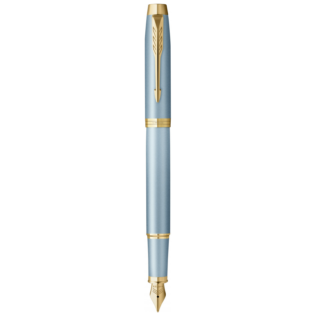 Ручка пір'яна Parker IM 17 Rituals Turquoise Green GT  FP F + Пакет Parker Rituals (29 111) - зображення 1