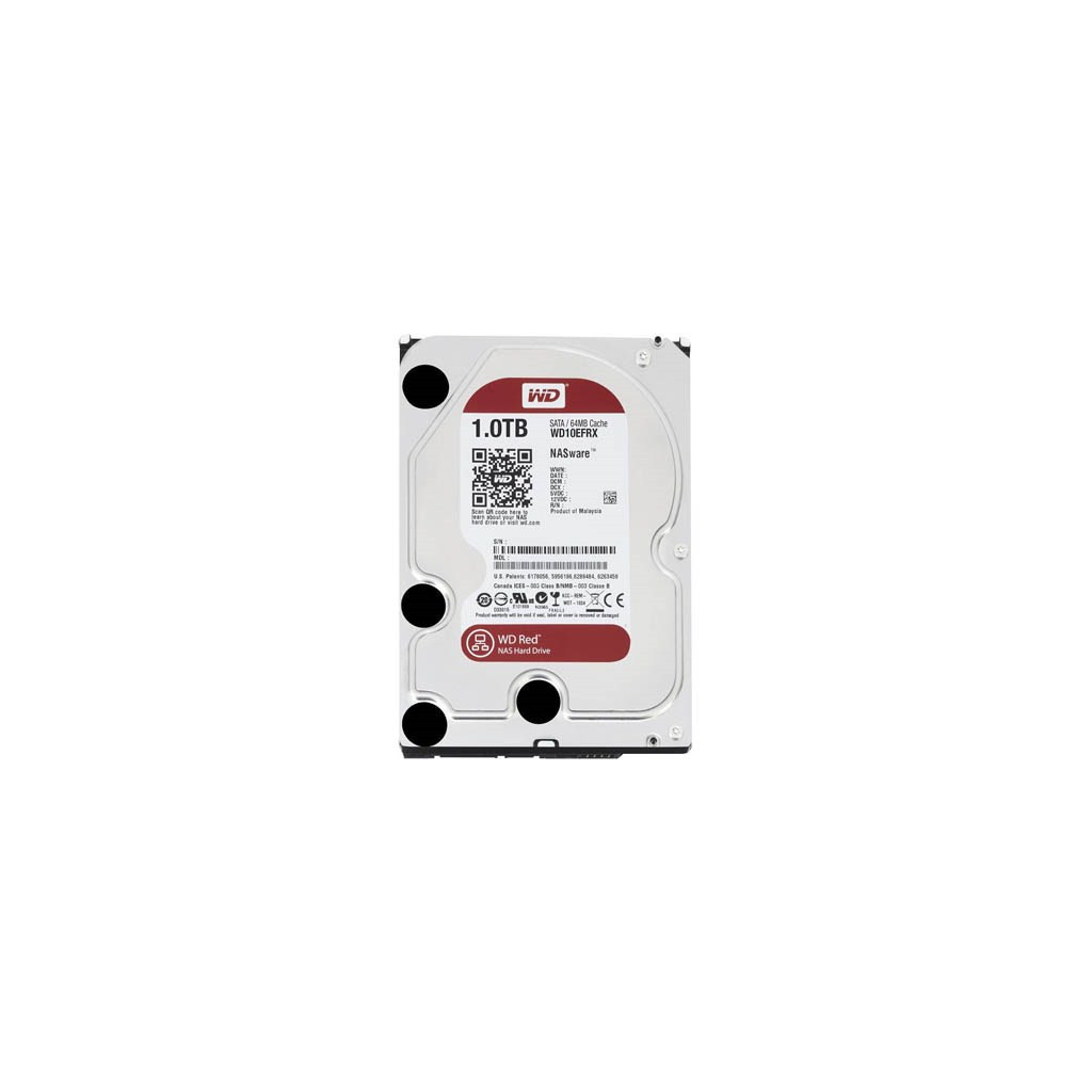 Жорсткий диск 3.5" 1TB Red WD (WD10EFRX) - зображення 1