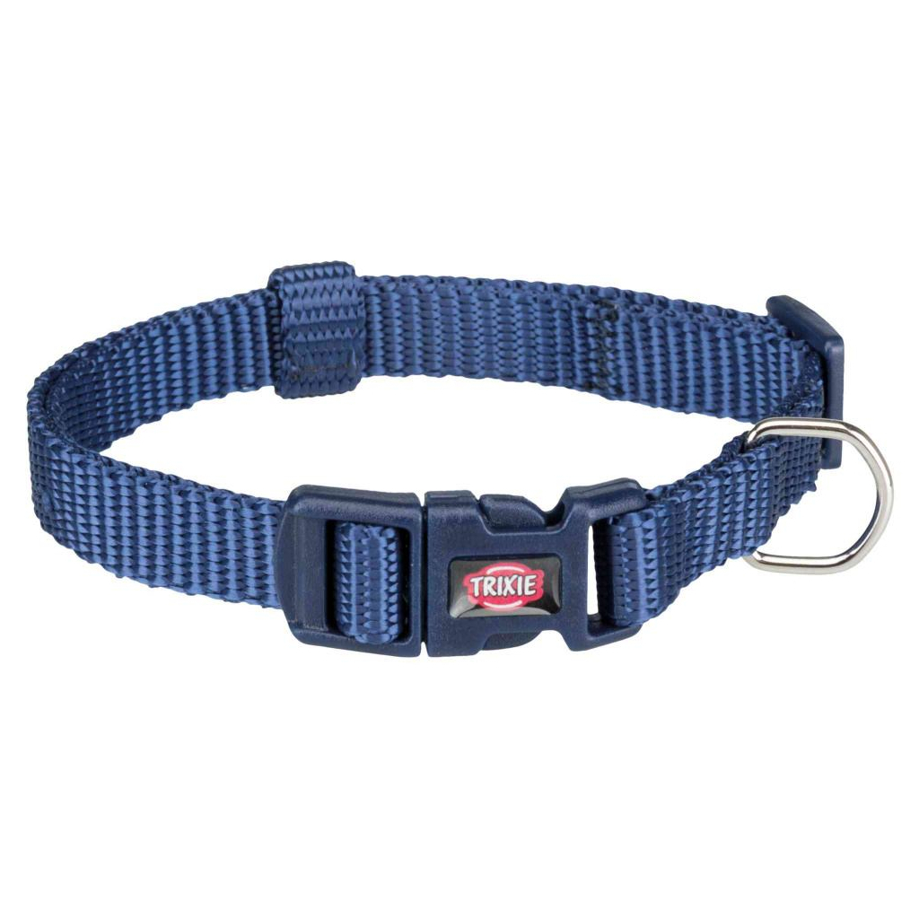Нашийник для тварин Trixie Premium нейлон L-XL 40-65 см/25 мм індиго (4053032020597) - зображення 1