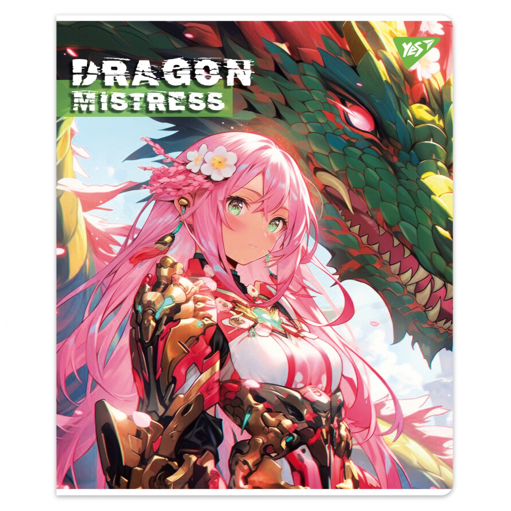 Зошит Yes Dragon mistress 18 аркушів лінія (767527) - зображення 2
