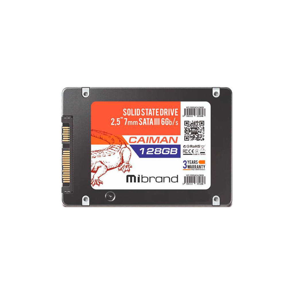 Накопичувач SSD 2.5" 128GB Mibrand (MI2.5SSD/CA128GB) - зображення 1