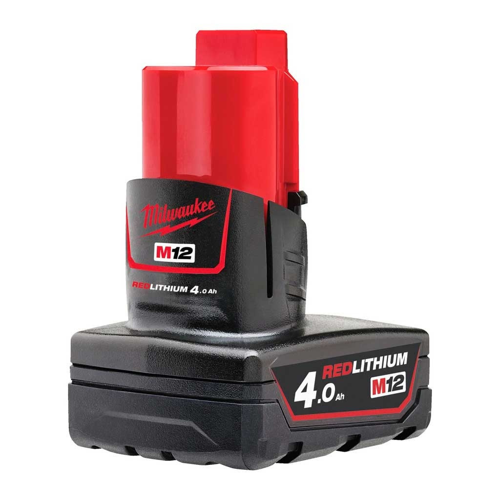 Акумулятор до електроінструменту Milwaukee Li-Ion, M12 B4, 4Ah (4932430065) - зображення 2