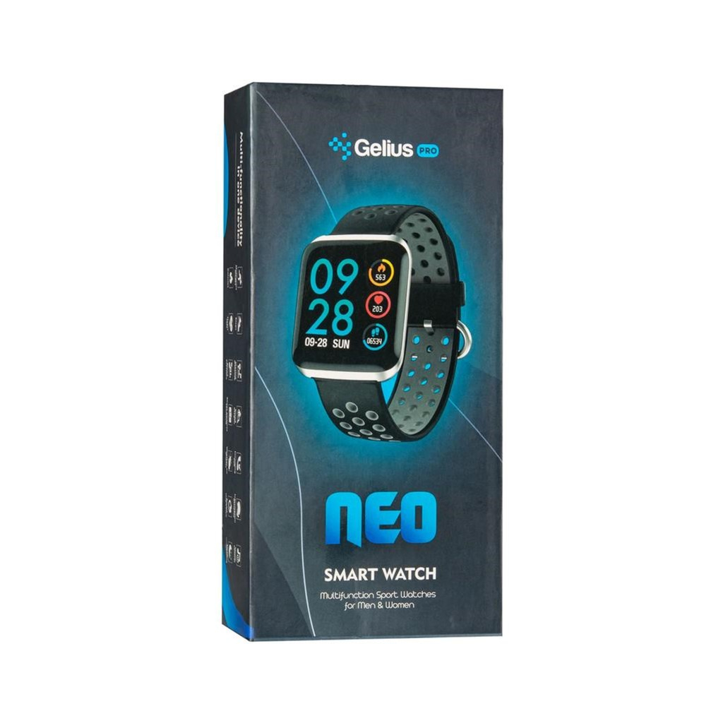 Смарт-годинник Gelius Pro GP-SW001 (NEO) Black/Red - зображення 8