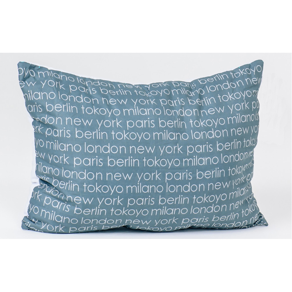 Ковдра MirSon Набір Tencel Зима №3698 Print Line Mabel + подушка середня 140х205+50х70 (2200004821368) - зображення 6