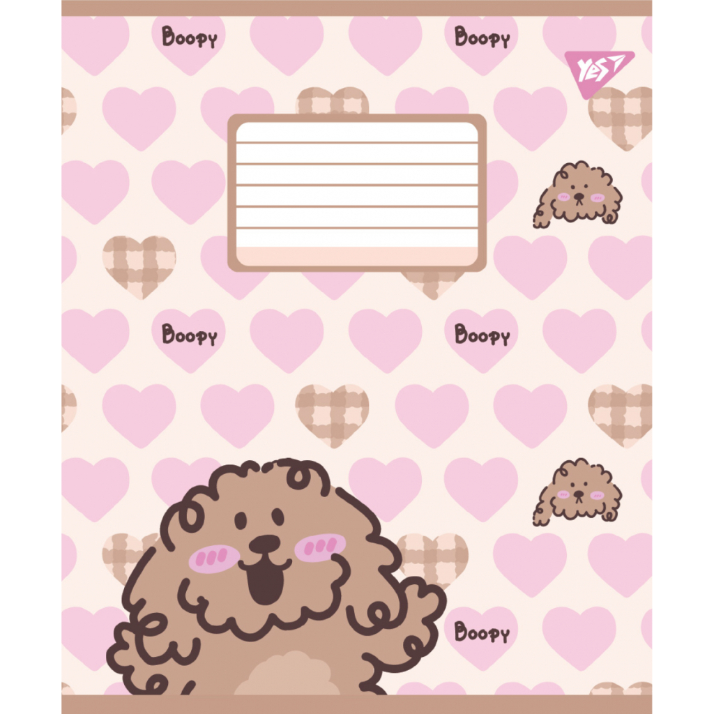 Зошит Yes Hello Puppy А5 24 аркушів клітинка (767810) - зображення 3