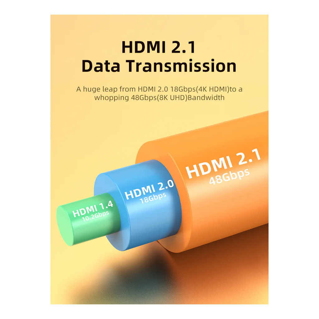 Кабель мультимедійний HDMI to HDMI 100.0m v2.1 AOC Cabletime (CA914555) - изображение 4