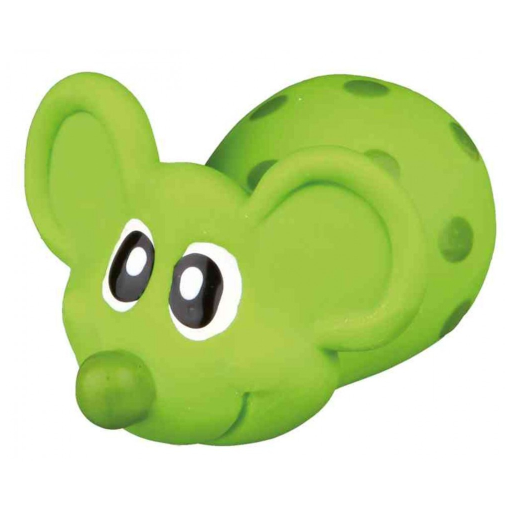 Іграшка для собак Trixie Миша з пискавкою в горошок Латекс 8 см (4011905351704) - зображення 4