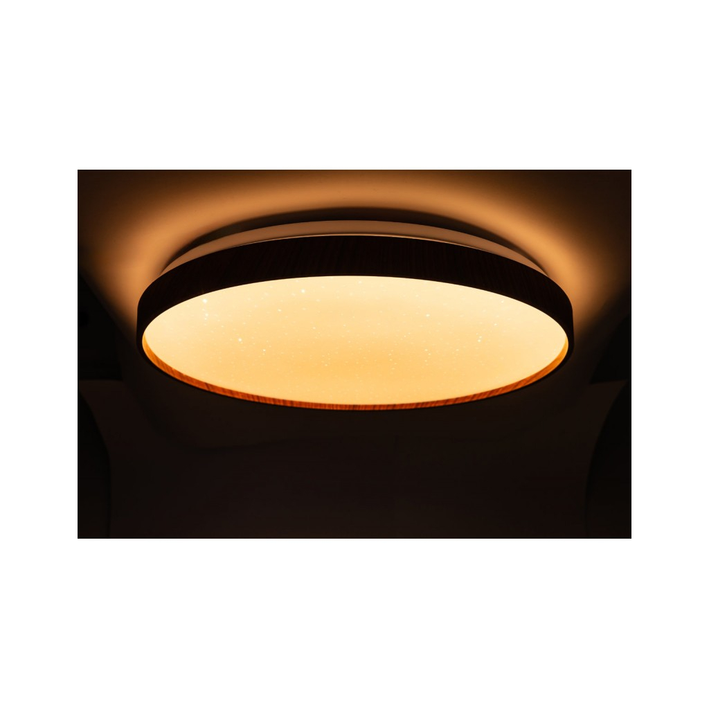 Світильник Vestum FOREST зоряне небо 60W 395*65мм 3000К-6500К з ДК амарант (VS-91059) - изображение 4