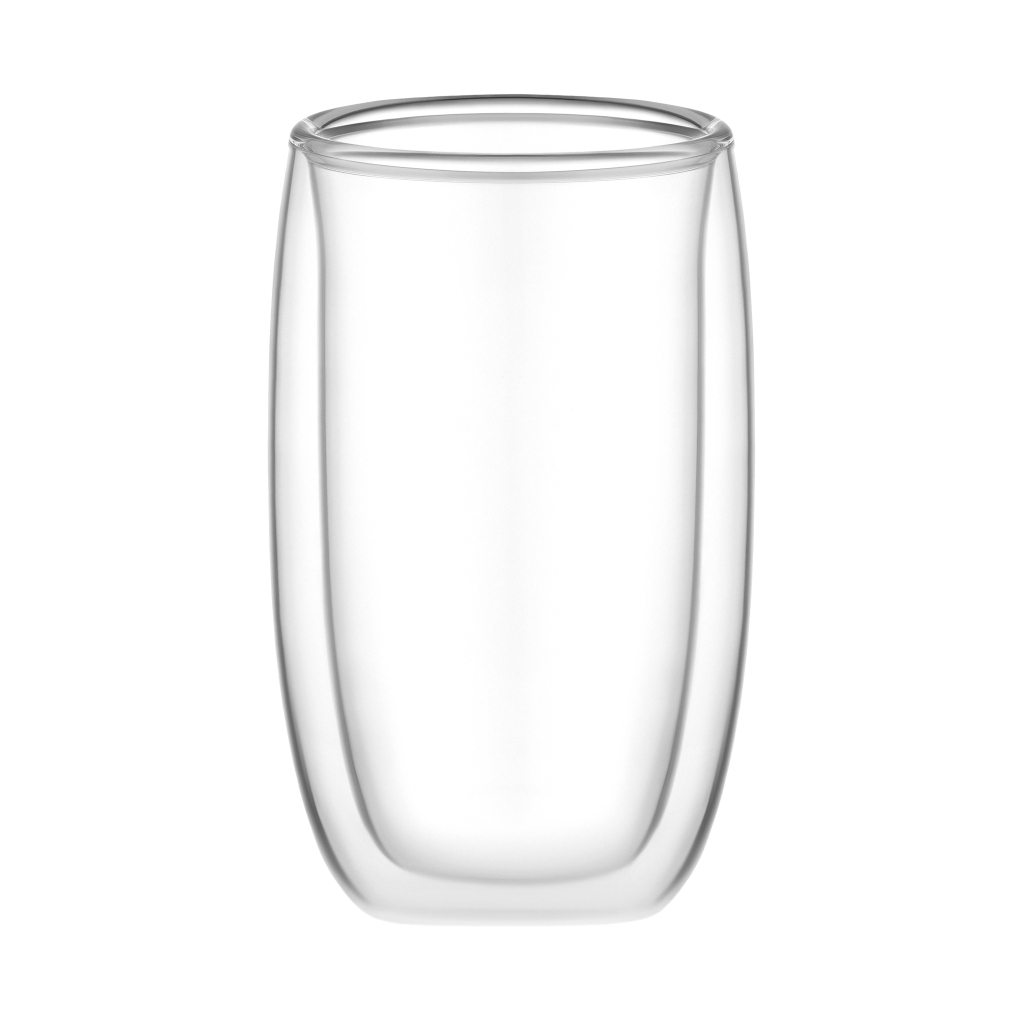 Набір склянок Ardesto з подвійними стінками B 380 мл 2 шт прозорий (AR2638B) - зображення 2