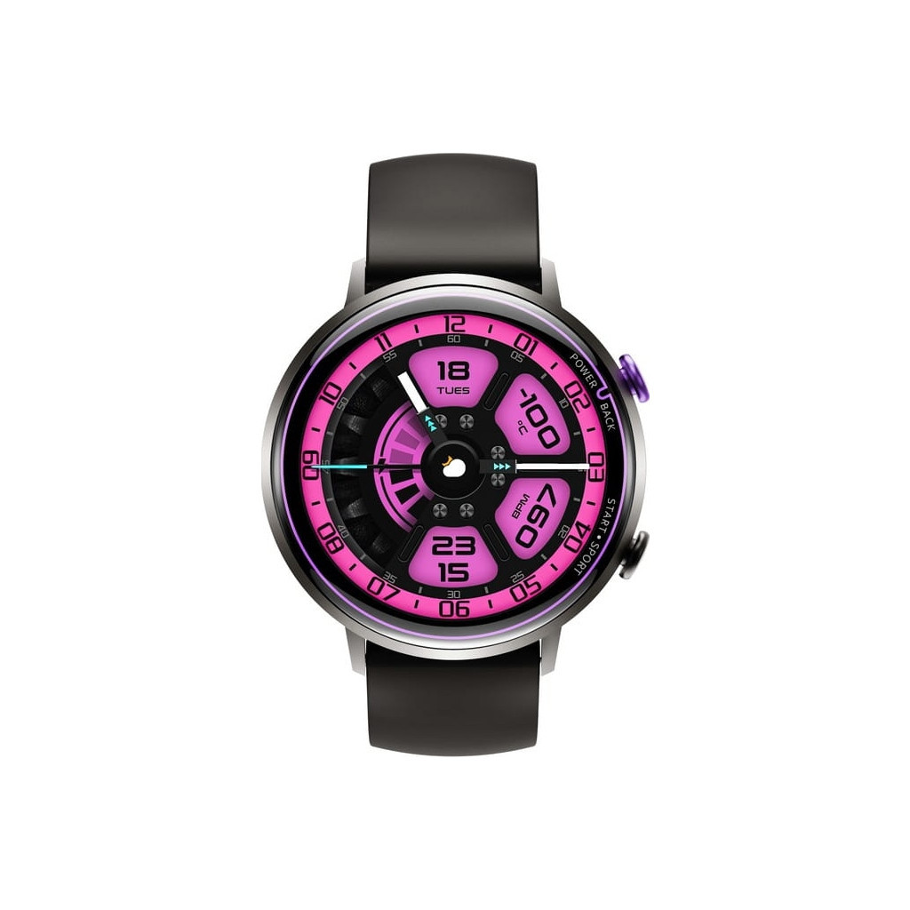 Смарт-годинник OUKITEL BT60 Black (6931940742863) - зображення 2