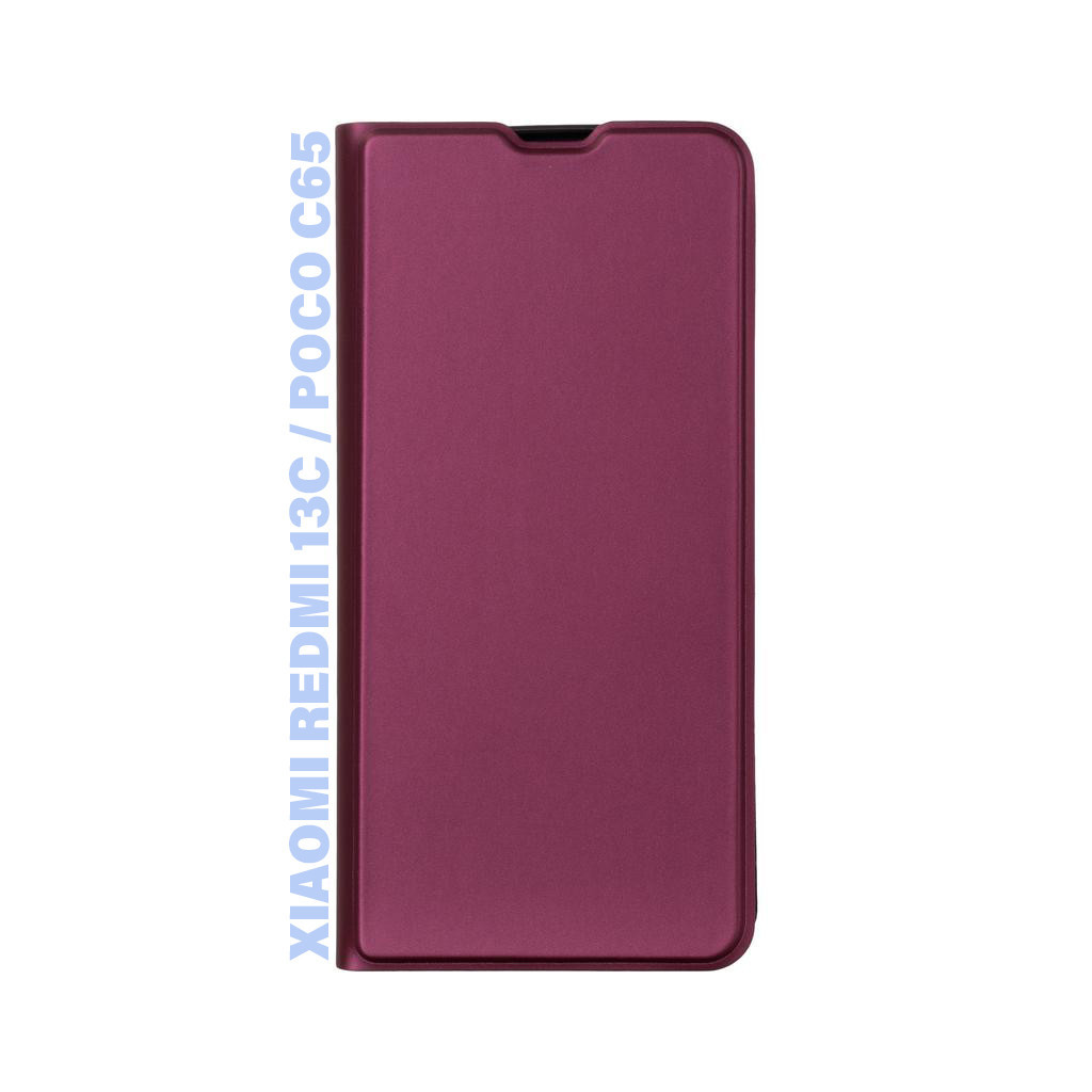 Чохол до мобільного телефона BeCover Exclusive New Style Xiaomi Redmi 13C / Poco C65 Red Wine (711196) - зображення 1