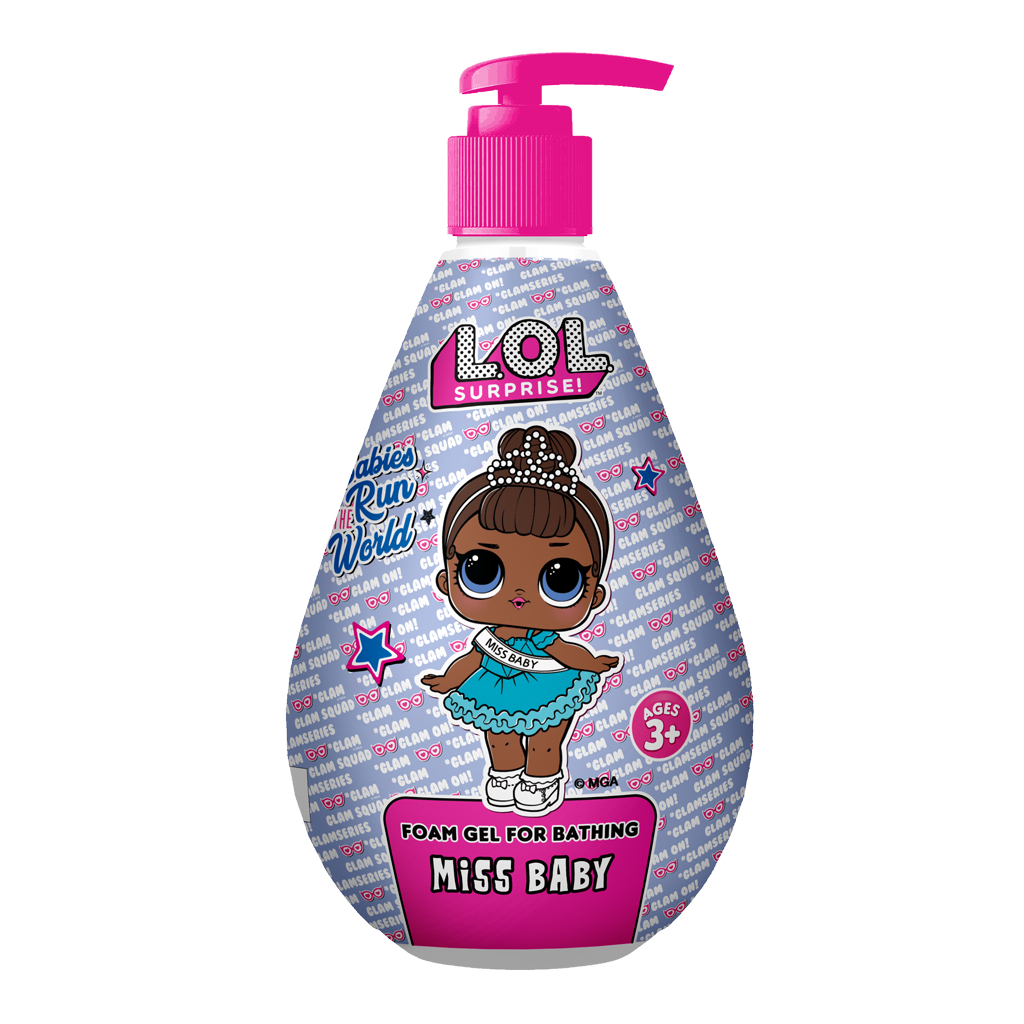 Дитячий гель для душу L.O.L. Surprise! Miss Baby пінка для ванни 500 мл (4823015944116) - зображення 1
