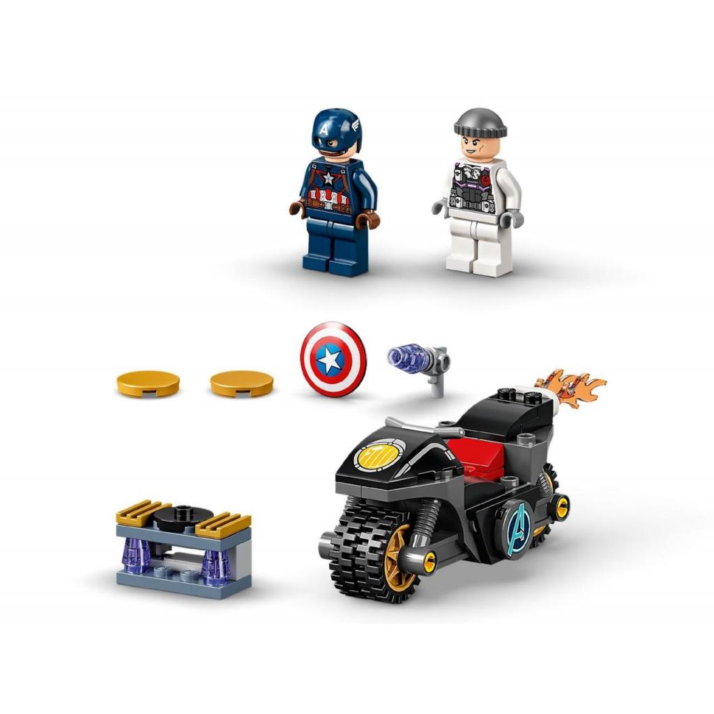 Конструктор LEGO Super Heroes Битва Капітана Америка з Гідрою 49 деталей (76189) - зображення 5