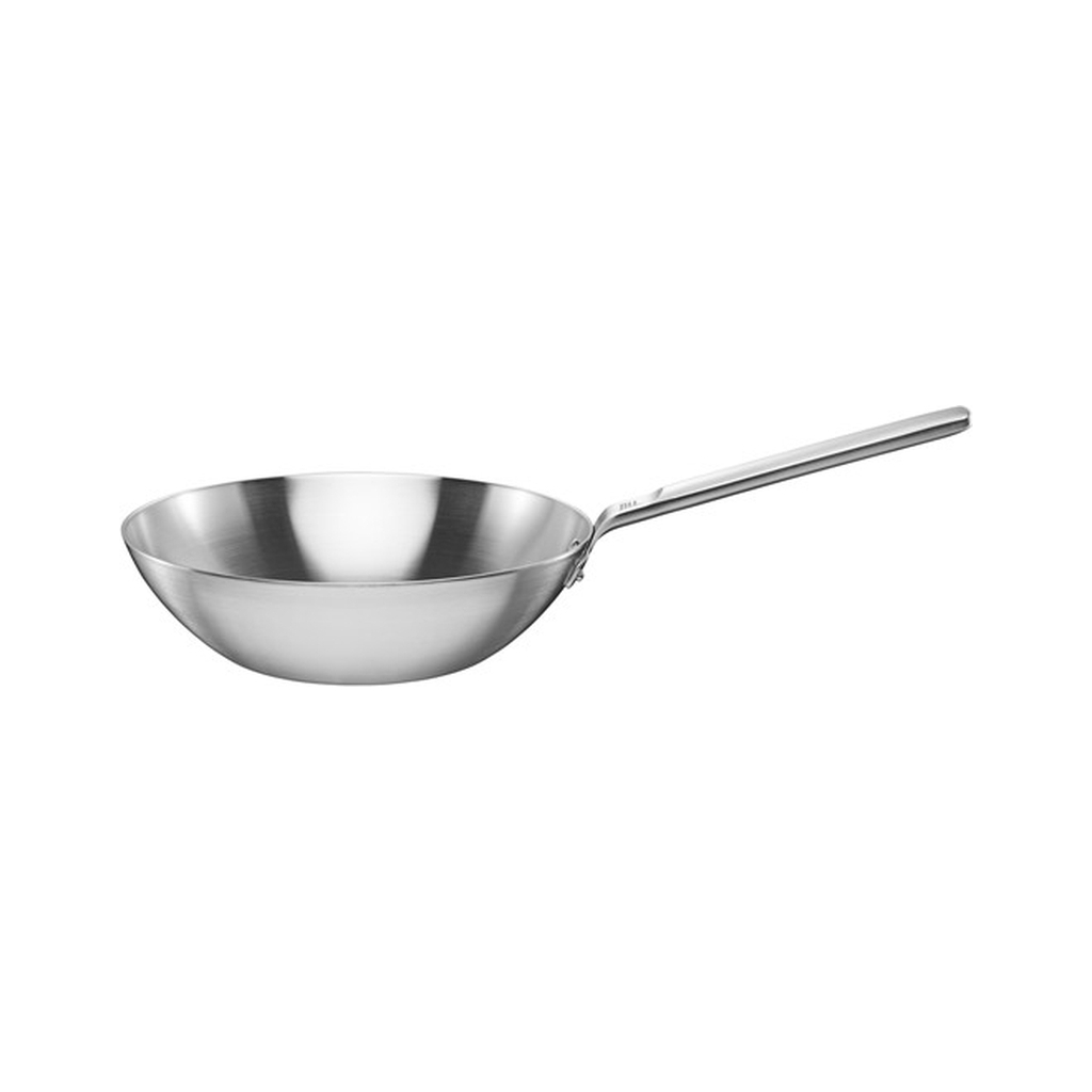 Сковорода Fiskars Вок Norden 28 см без покриття (1067630) - зображення 1