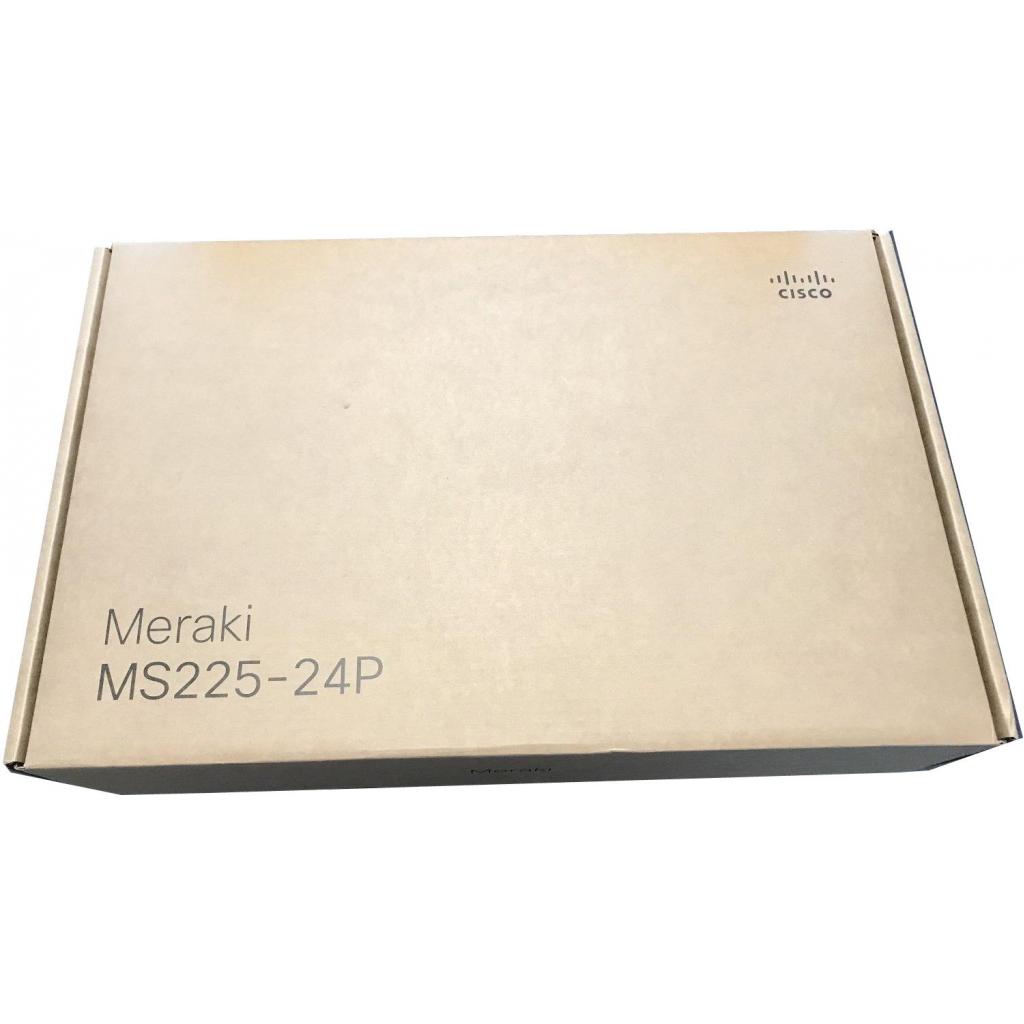 Комутатор мережевий Meraki MS225-24P-HW - зображення 4