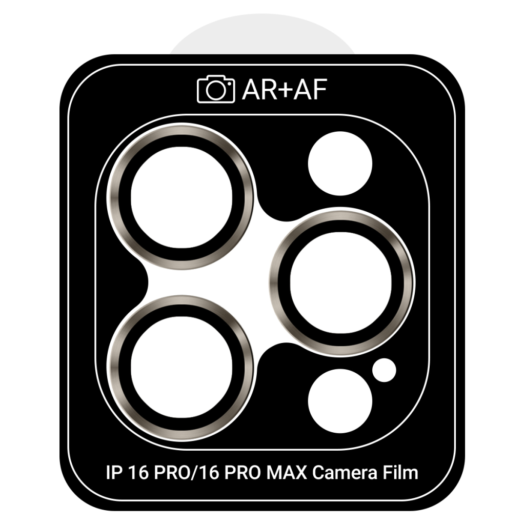 Скло захисне Armorstandart for Camera Pro iPhone 16 Pro/16 Pro Max Natural Titanium (ARM81423) - зображення 1