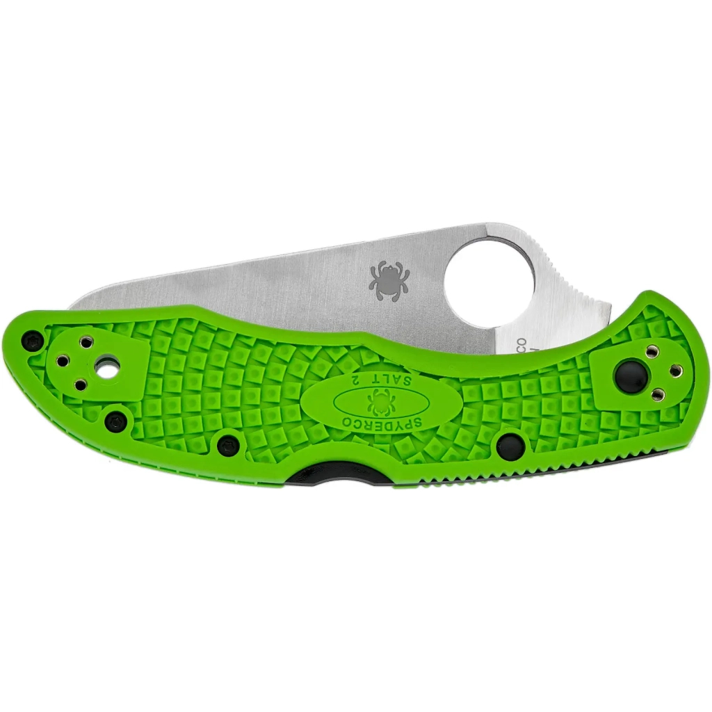 Ніж Spyderco Salt 2 LC200N green серрейтор (C88FSGR2) - зображення 3