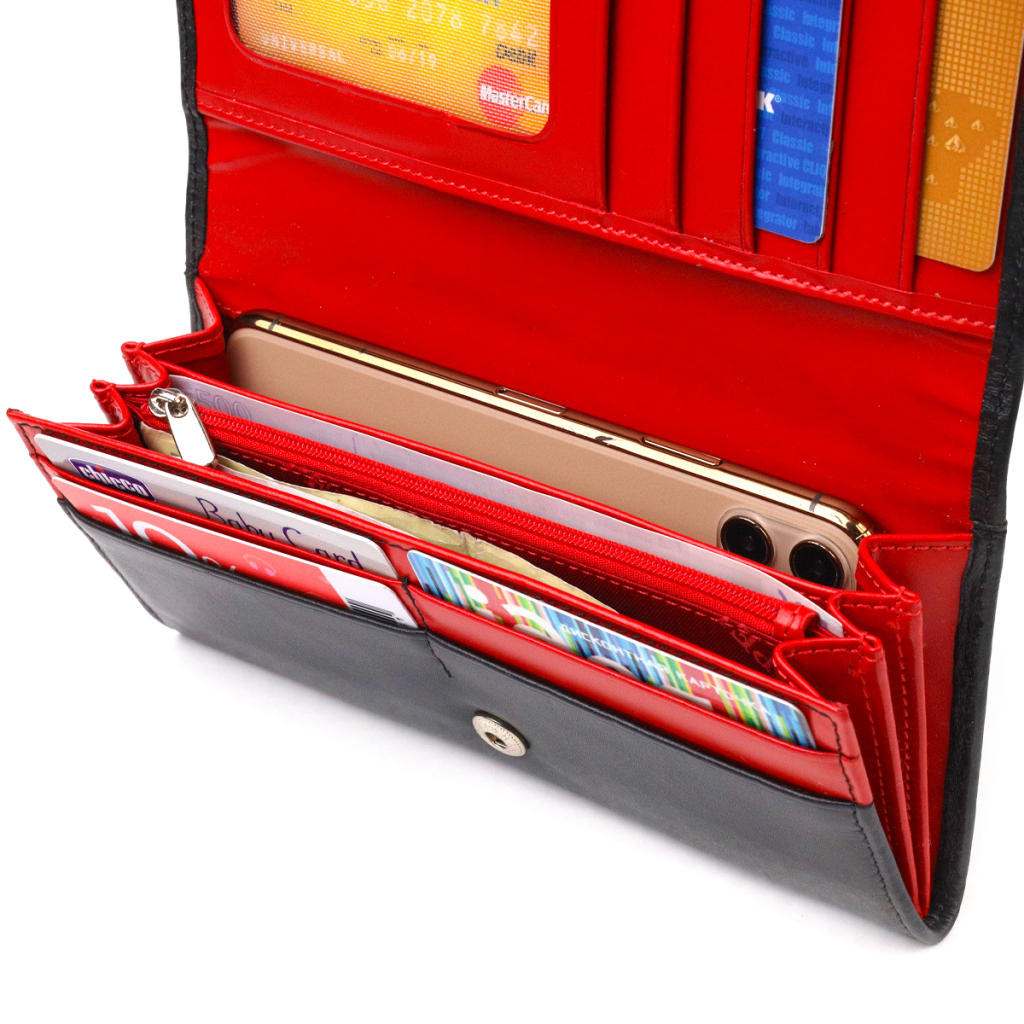 Гаманець Canpellini З натуральної шкіри Чорний (21611) - зображення 4