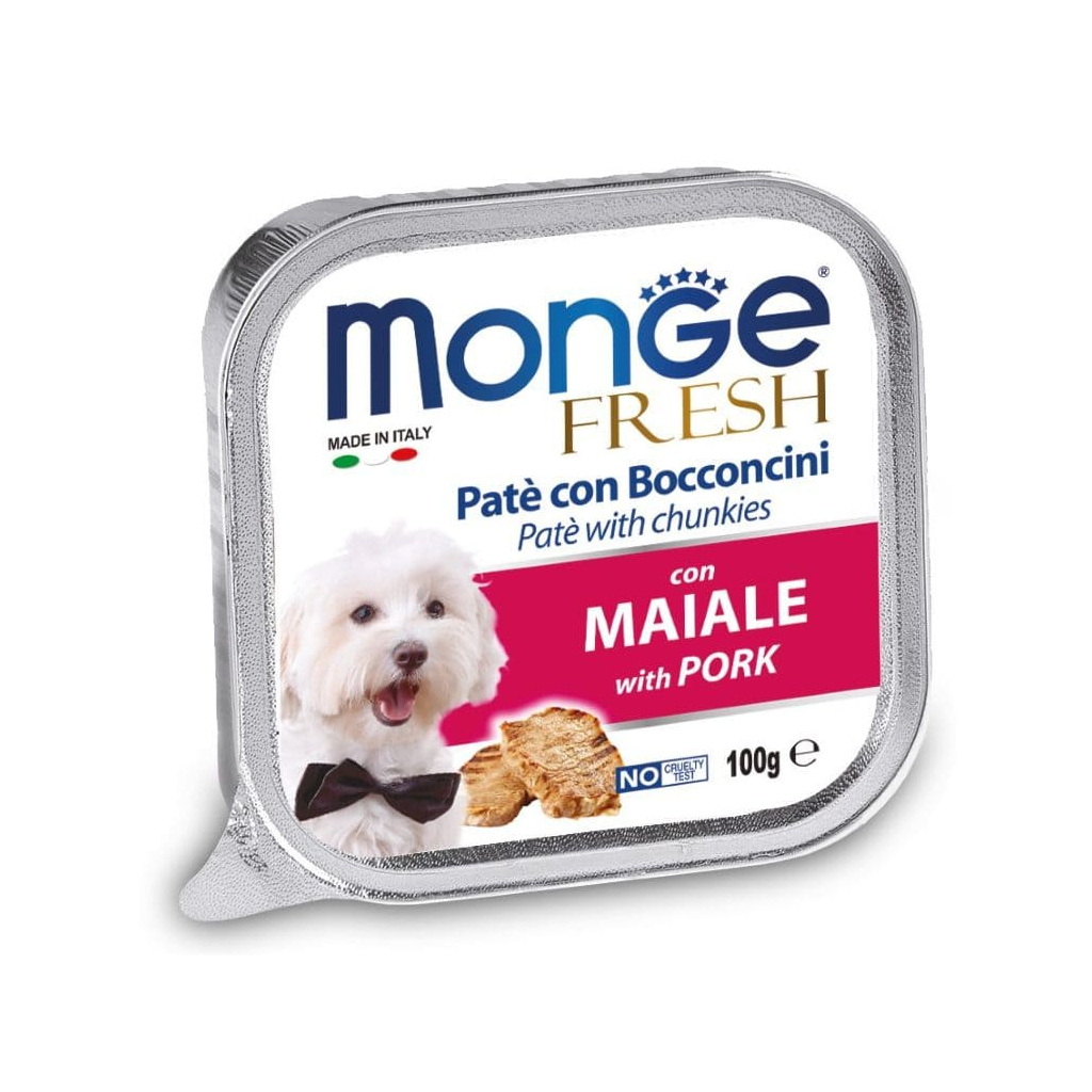 Консерви для собак Monge DOG FRESH свинина 100 г (8009470013093) - зображення 1