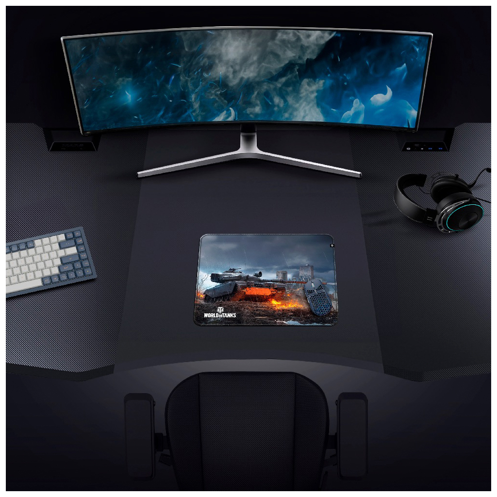Килимок для мишки Wargaming World of Tanks Centurion Action X Fired Up M Multicolored (FSWGMP_CFIRED_M) - зображення 6