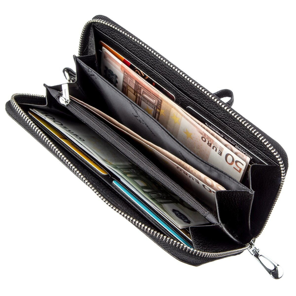 Гаманець ST Leather Чорний (18852) - зображення 4