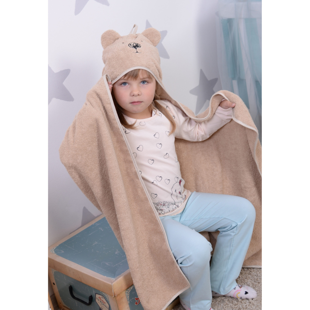 Пелюшки для малюків Верес Пелюшка для купання Baby Veres "Bear" 80*120 (190.03) - зображення 8