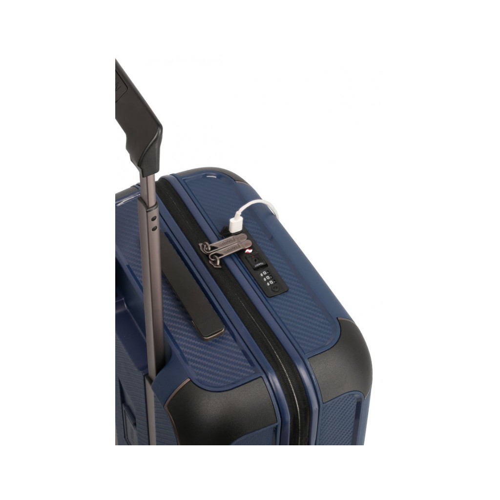 Валіза Titan Compax Navy S USB (Ti844406-20) - зображення 5