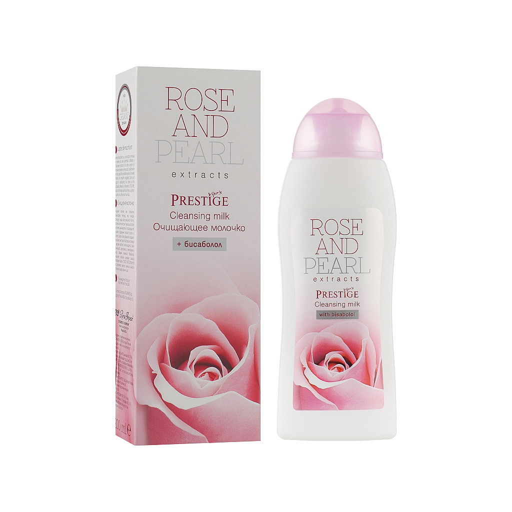 Молочко для вмивання Vip's Prestige Rose & Pearl Cleansing Milk 200 мл (3800010516532) - зображення 1