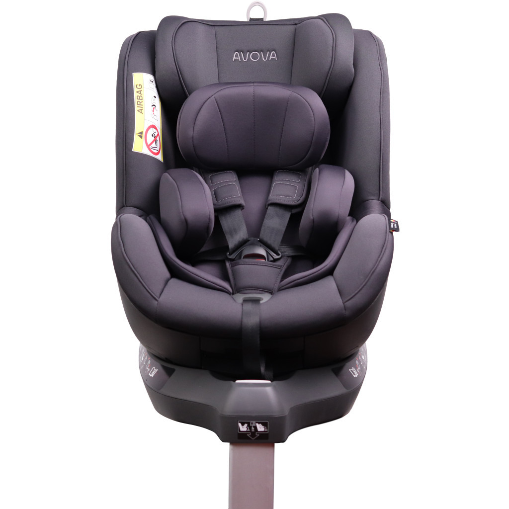 Автокрісло Avova Sperber-Fix i-Size 0-1 Koala Grey (4260621465046) - зображення 2